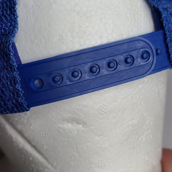 Adams Hat Mule Town Hemp Blue Trucker Hat Unisex NWT - Picture 8 of 12